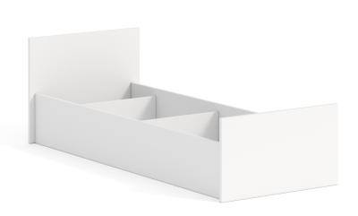 Ліжко 1 спальне 0,9 м "Тоскана" МДФ (ш.900 / в.650 / г.2052)