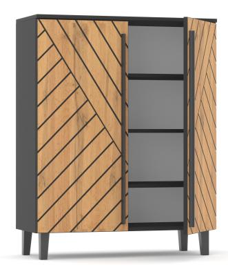 Тумба для взуття "Лайн Х" (ш.800 / в.1025 / г.320)